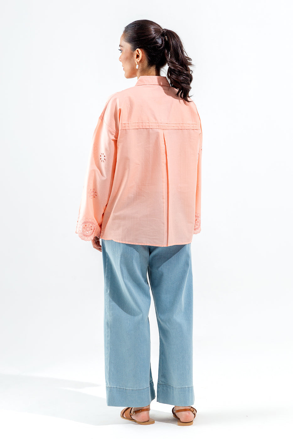 Embroidered Fusion Top (Pret)