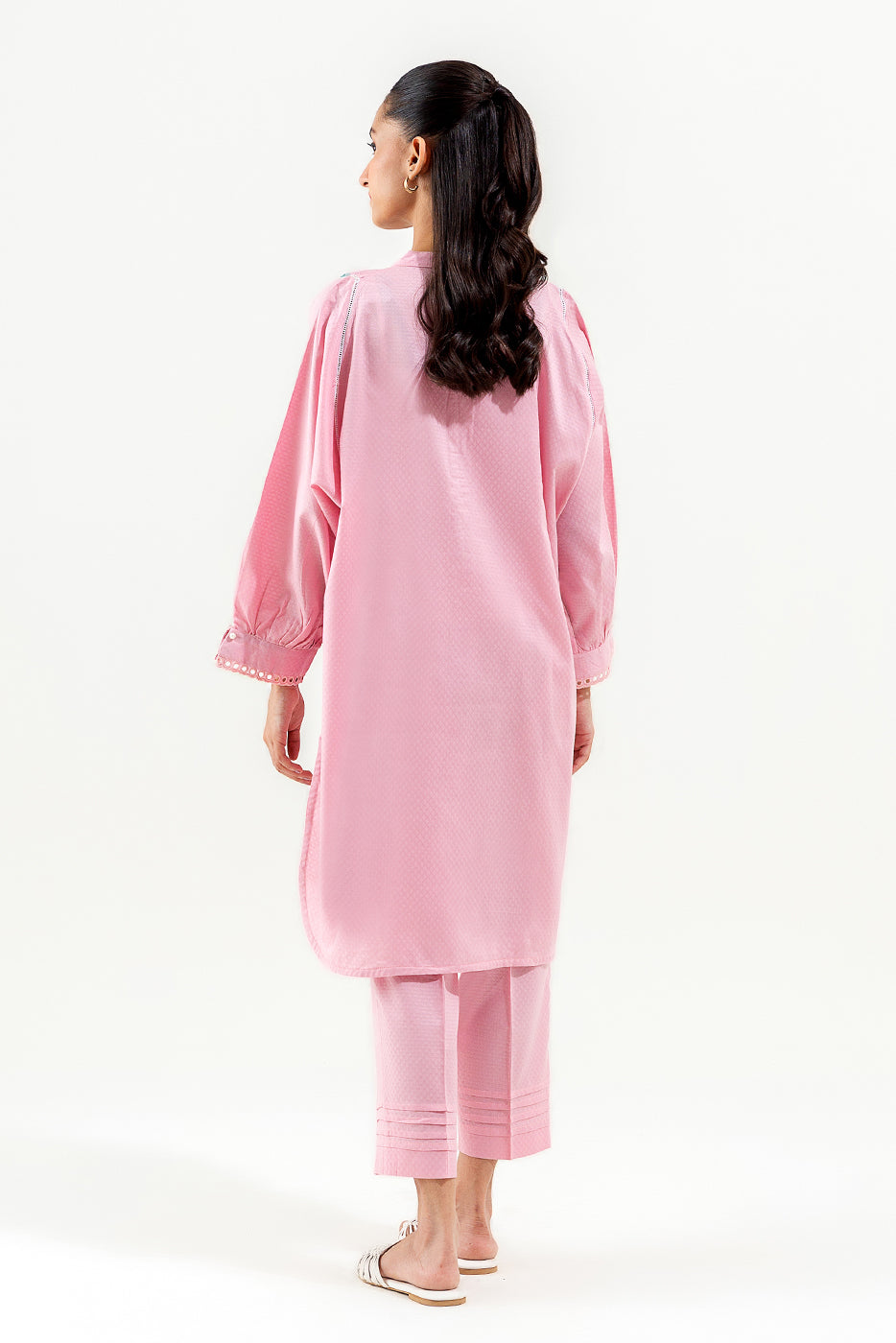 2 Piece Embroidered Jacquard Suit (Pret)