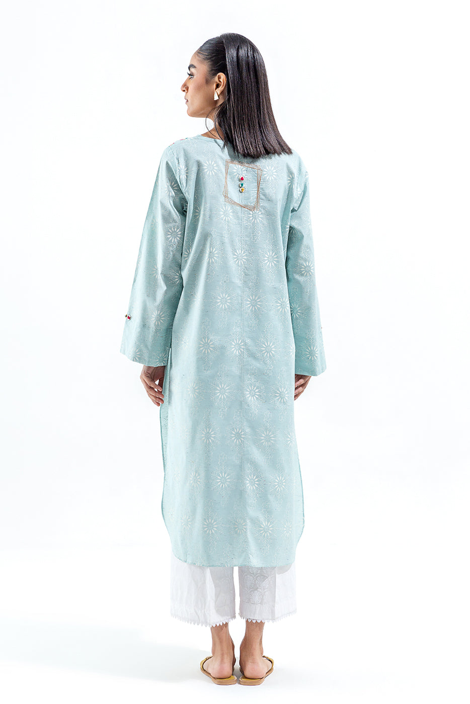 Embroidered Multi Neps Shirt (Pret)
