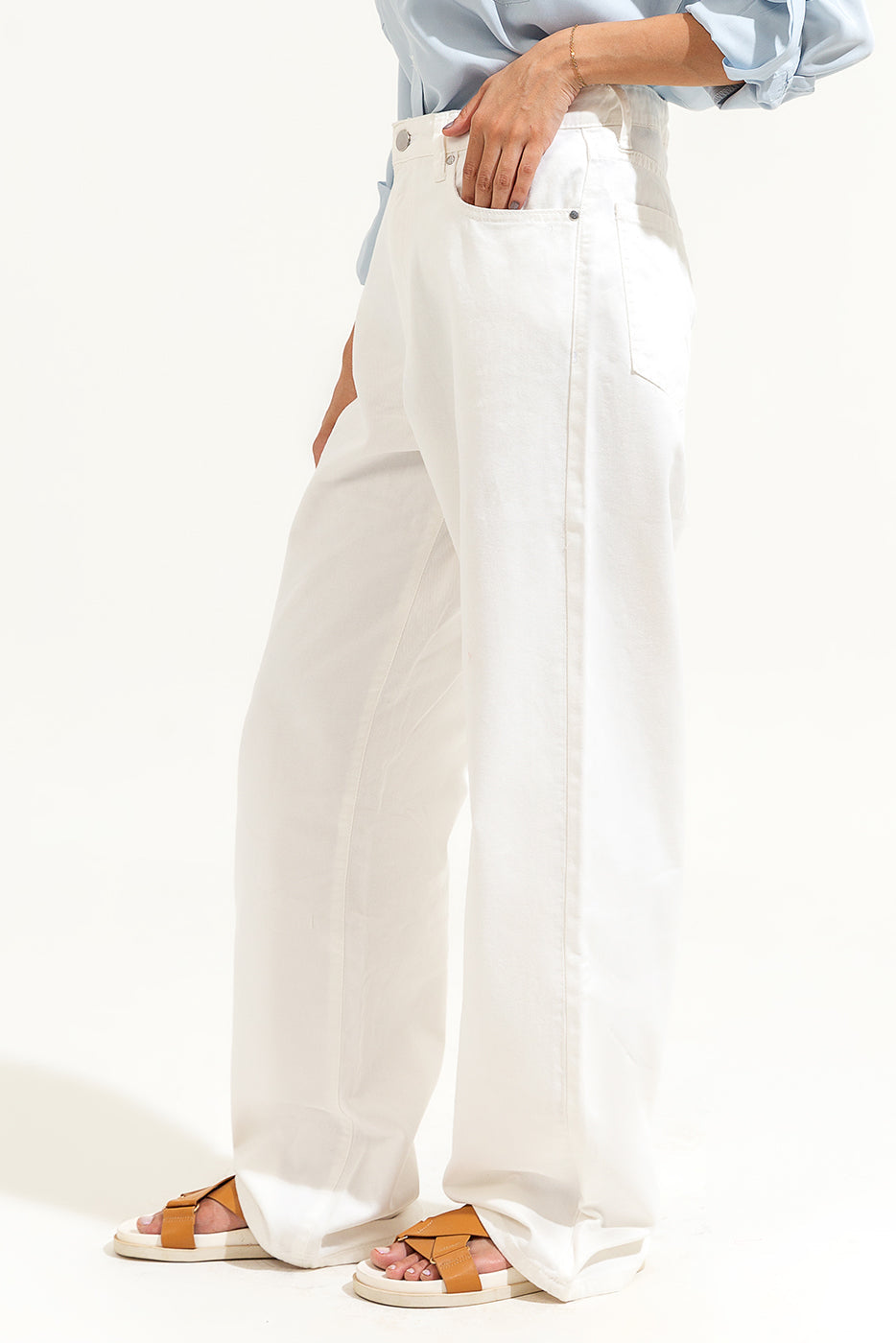 High Waist Wide Leg Jeans