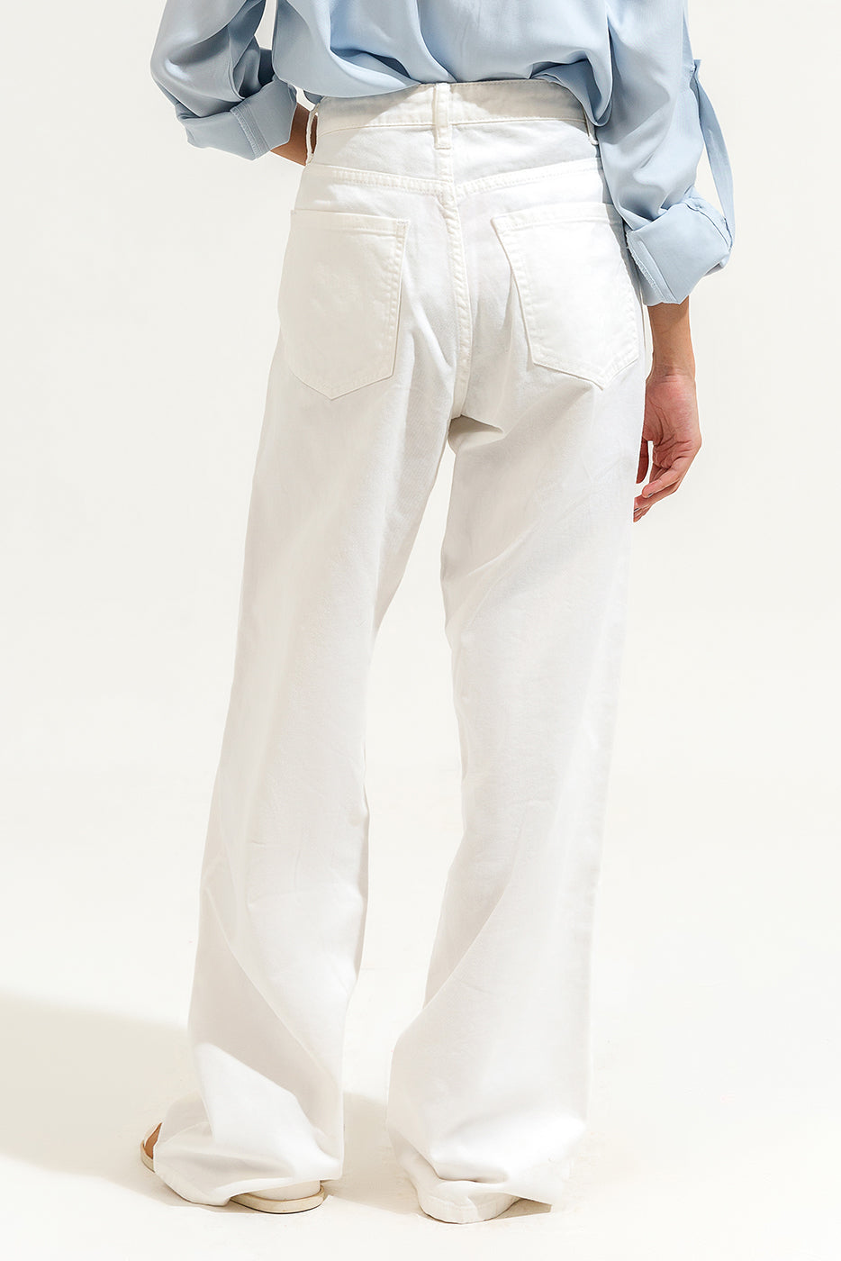High Waist Wide Leg Jeans