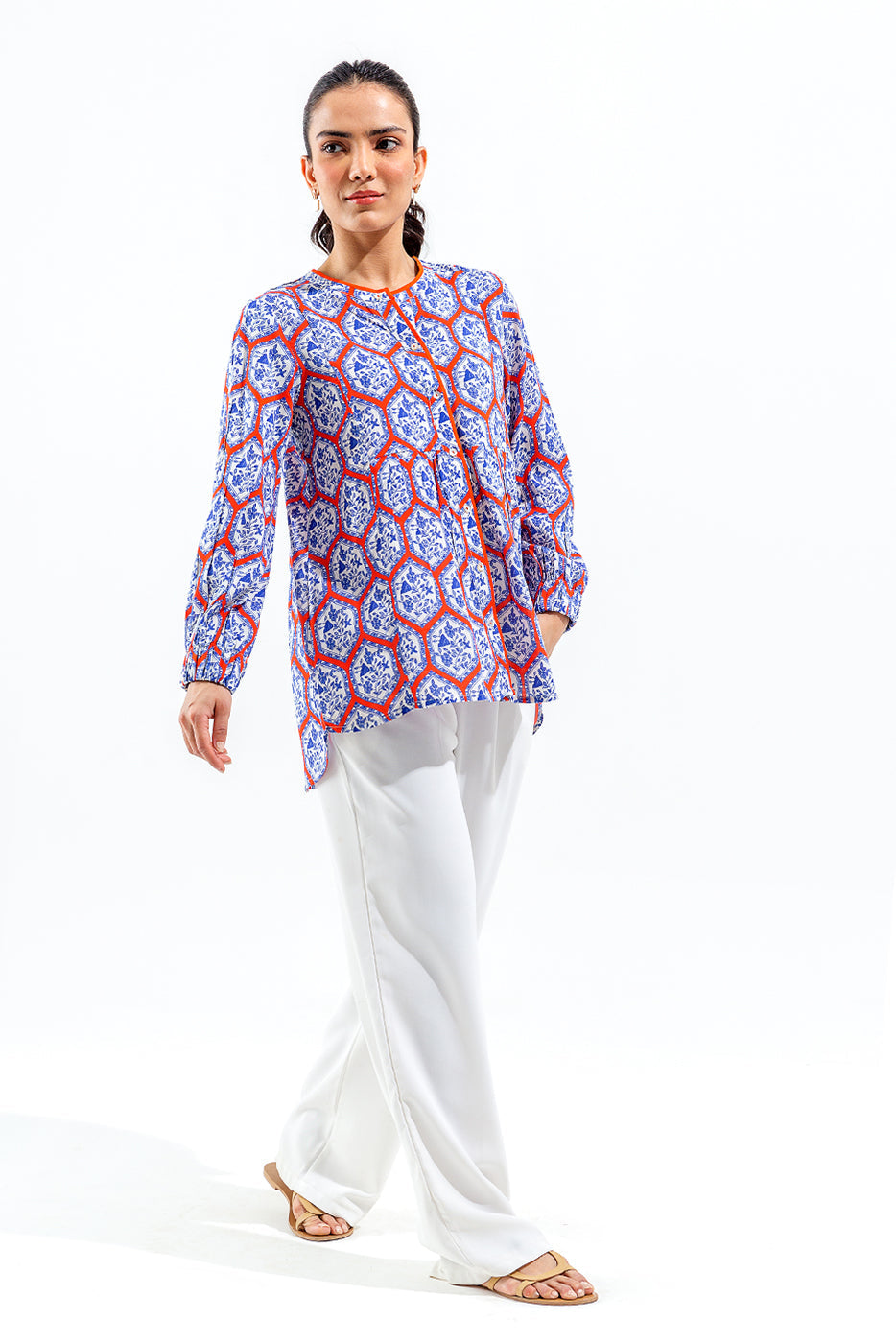 Printed Fusion Top (Pret)