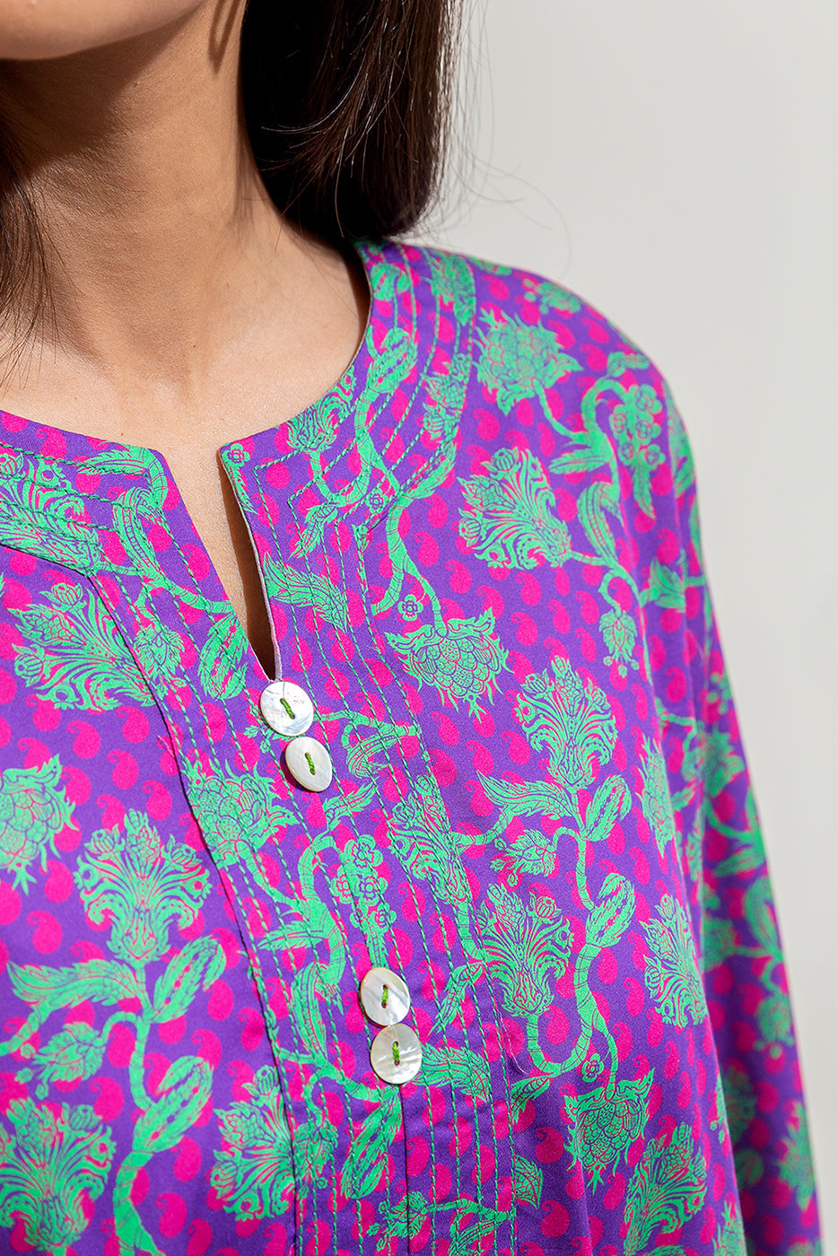 2 PIECE PRINTED LAWN SUIT (PRET)