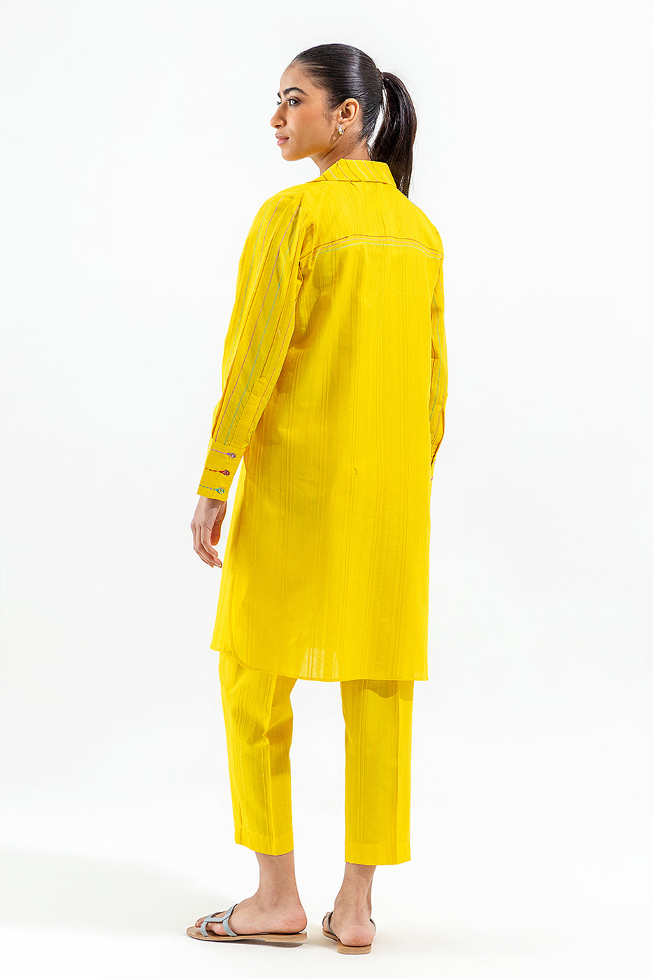 2 Piece Basic Jacquard Suit (Pret)