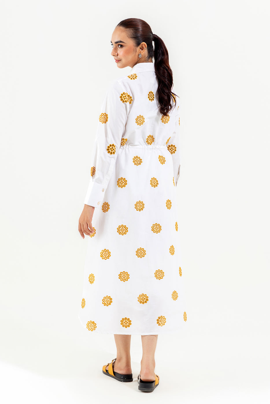 Embroidered Long Dress