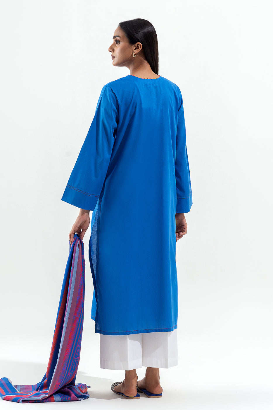 2 Piece Embroidered Lawn Suit (Pret)