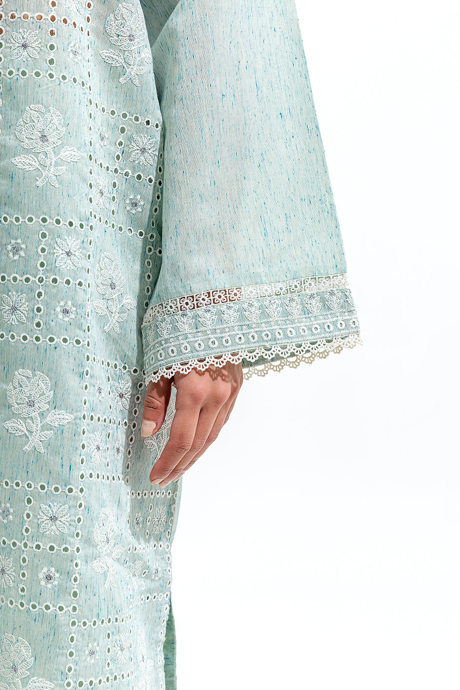 2 Piece Embroidered Fancy Neps Suit (Luxury Pret)
