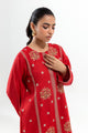 2 Piece Embroidered Multi Naps Suit (Pret)
