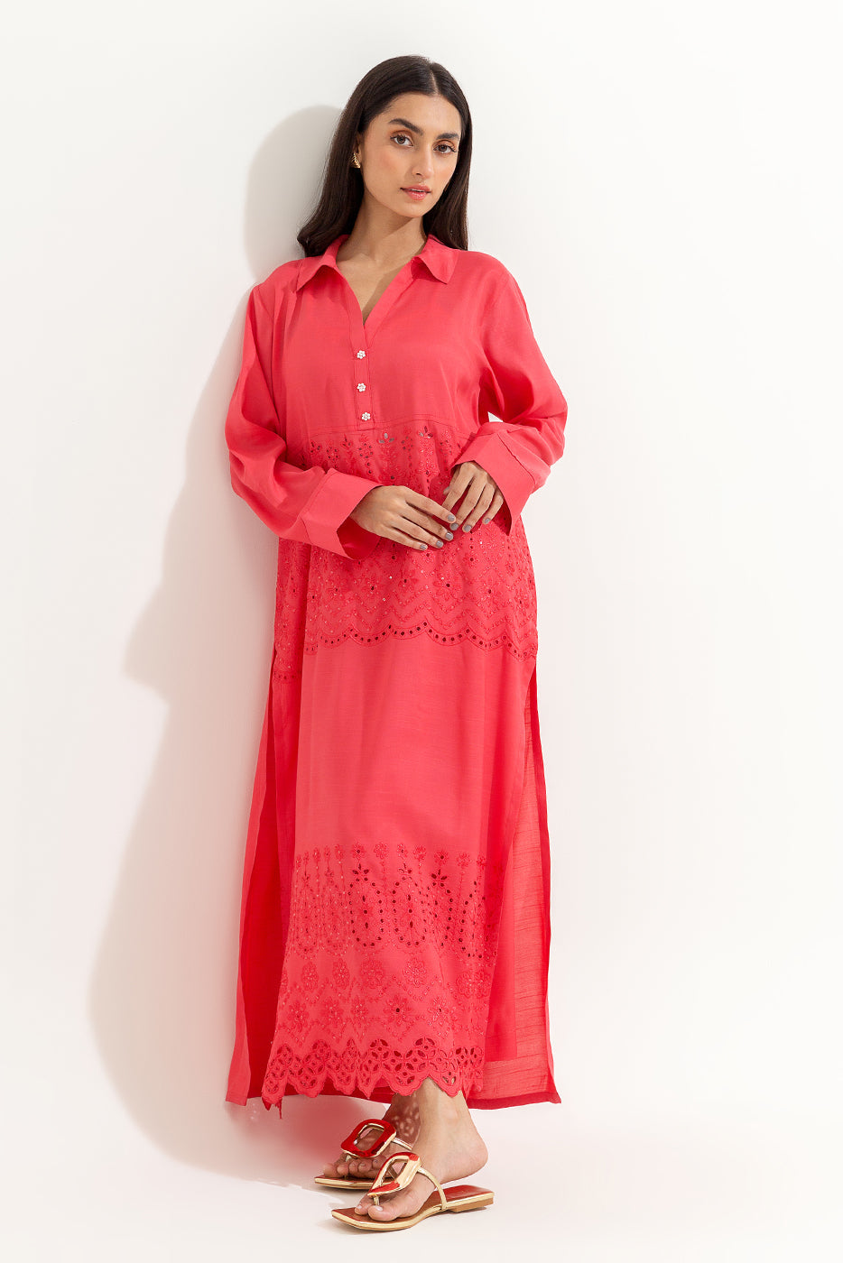 2 Piece Basic Silk Suit (Luxury-Pret)