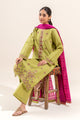 3 Piece Embroidered Lawn Suit (Unstitched)