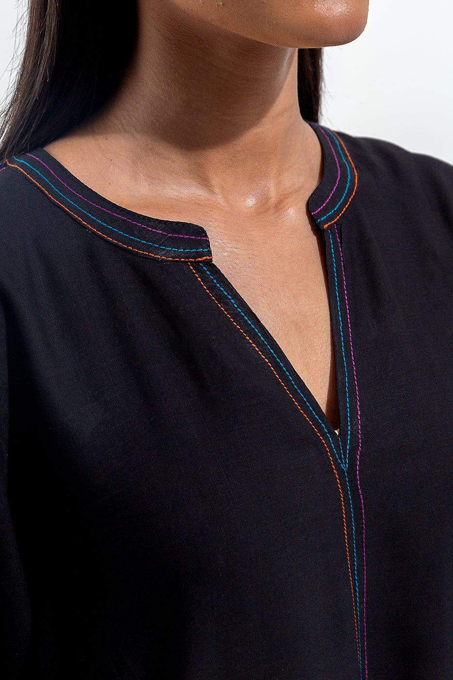 2 Piece Embroidered Viscose Suit (Pret)