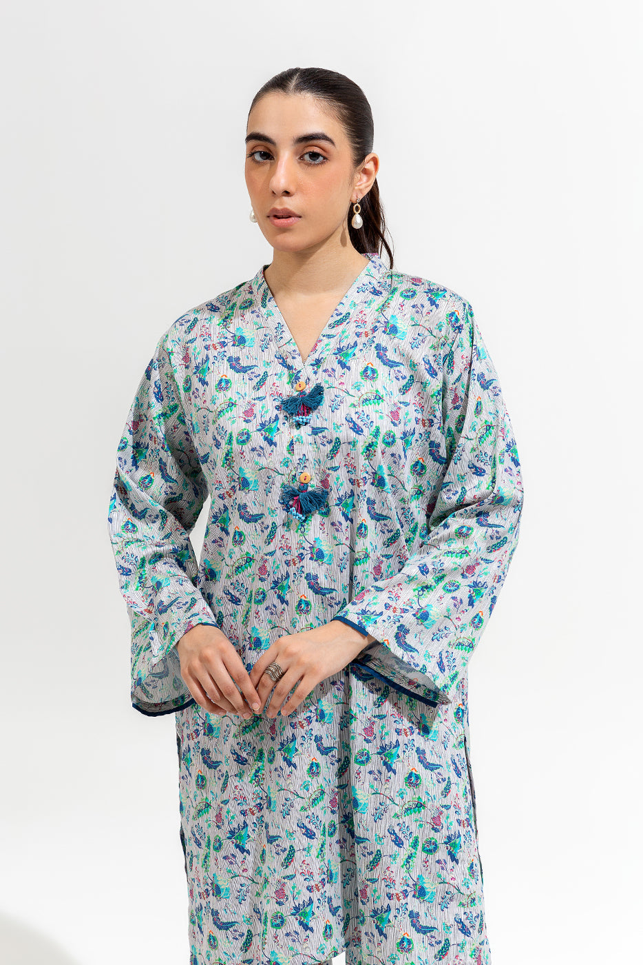 2 Piece Printed Premium Lawn Suit (Pret)