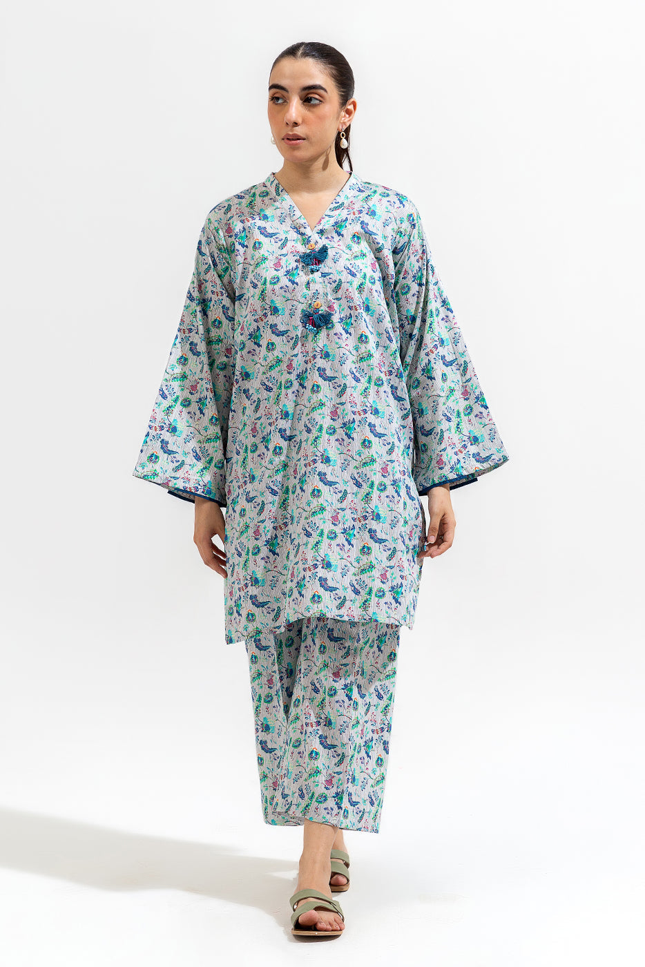 2 Piece Printed Premium Lawn Suit (Pret)