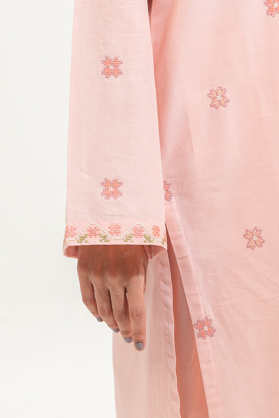 2 Piece Embroidered Lawn Suit (Pret)