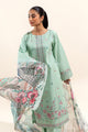 3 Piece Embroidered Lawn Suit-Wildflower Wonders (Unstitched)
