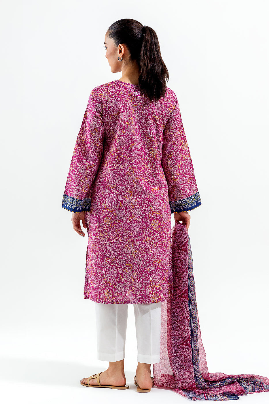 2 Piece Printed Rotary Print Suit (Pret)