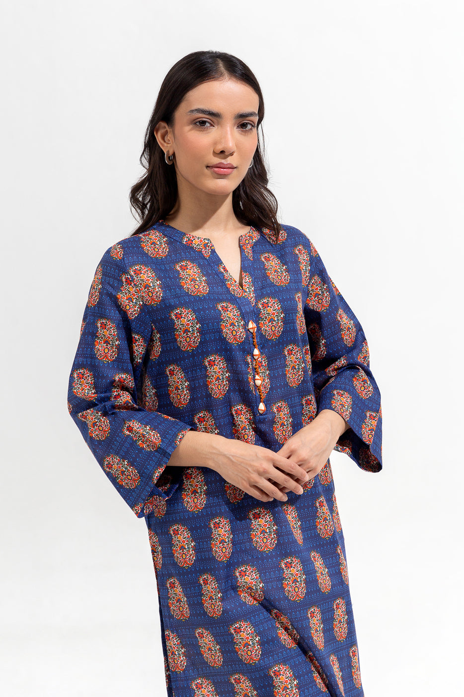 Printed Lawn Shirt (Pret)