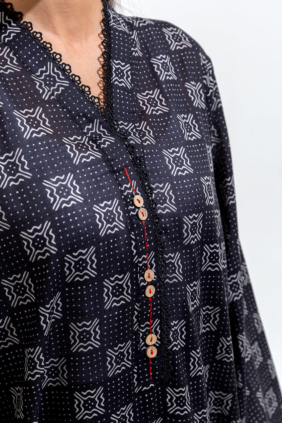 Printed Lawn Shirt (Pret)