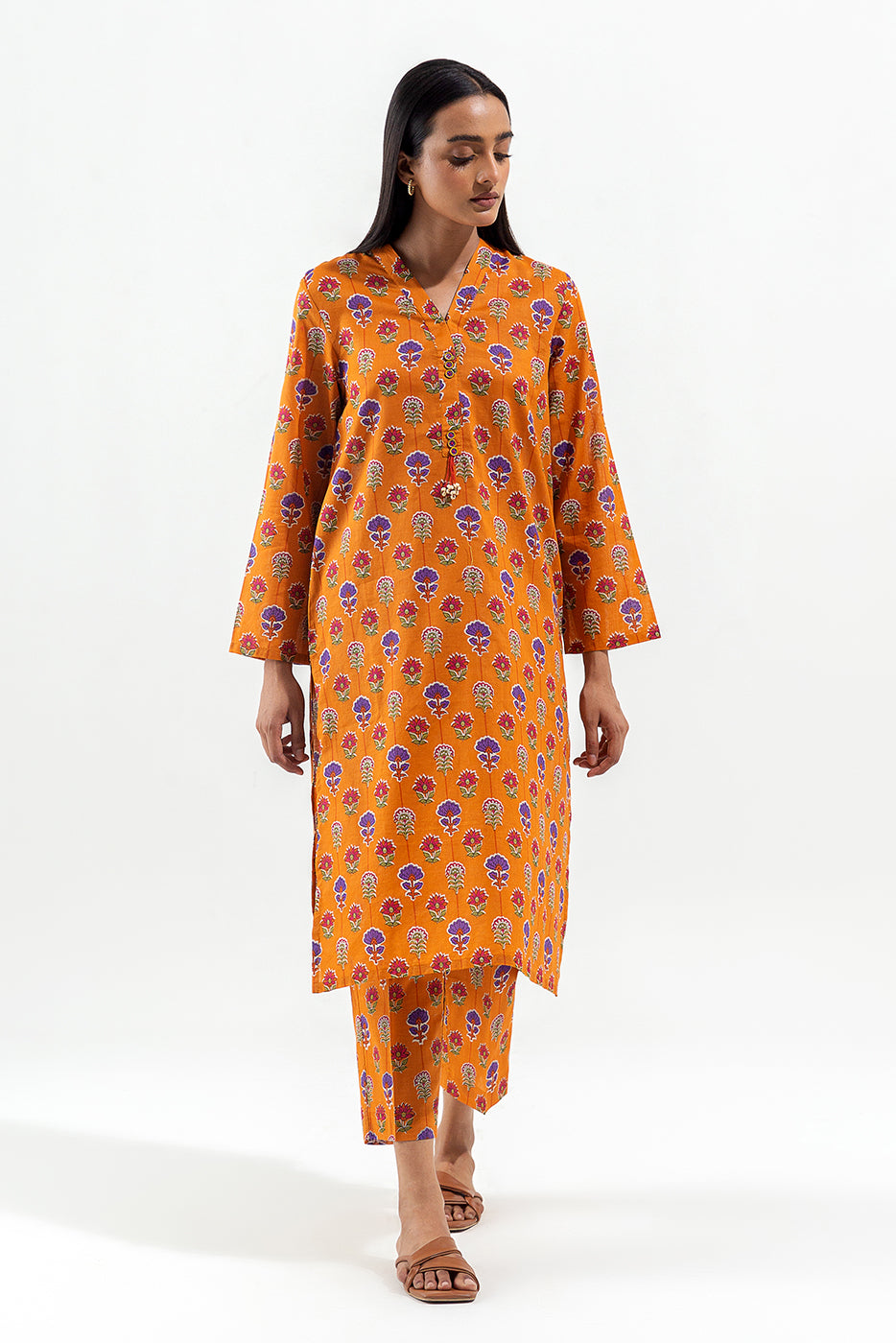 2 Piece Printed Lawn Suit (Pret)