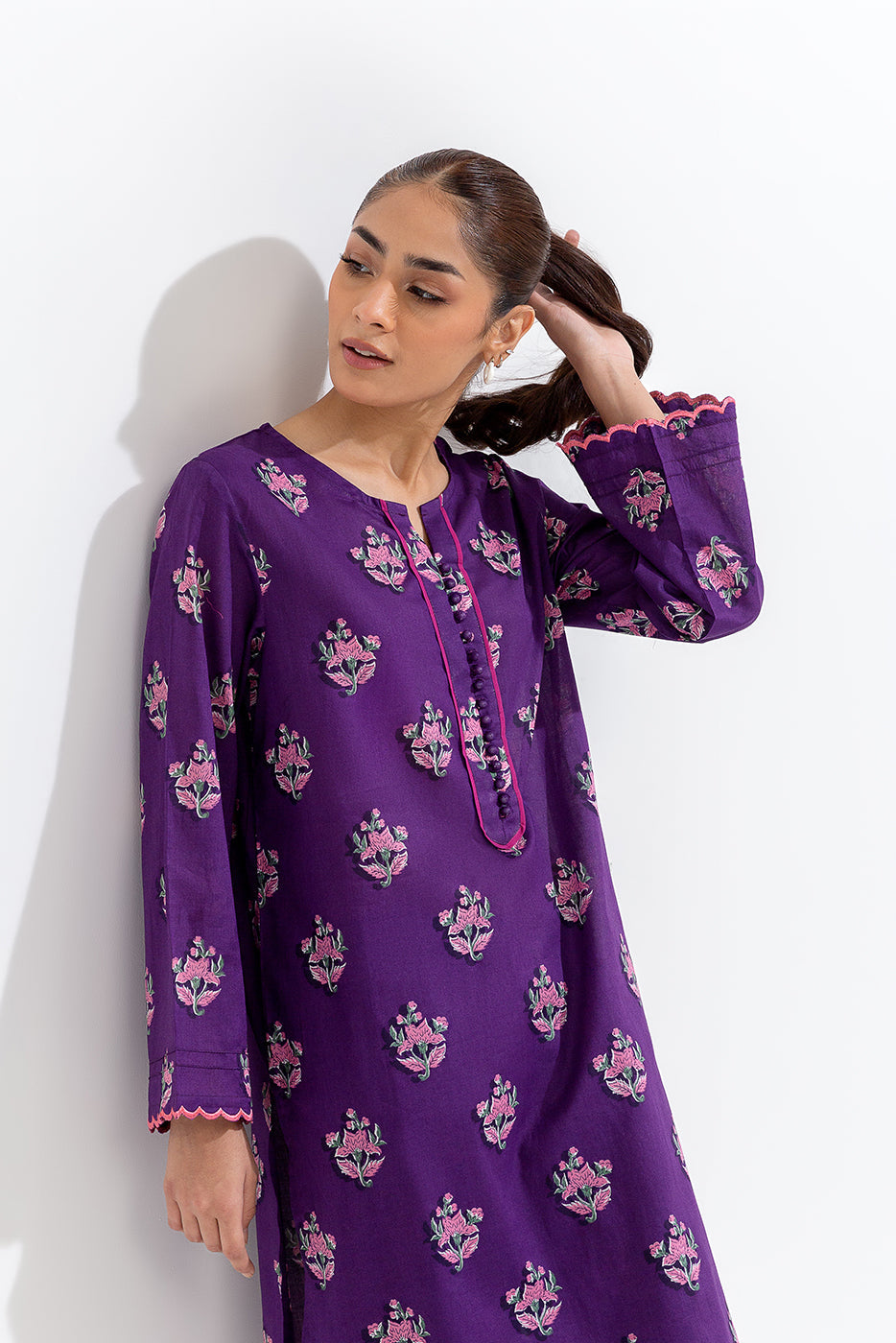 2 Piece Printed Lawn Suit (Pret)