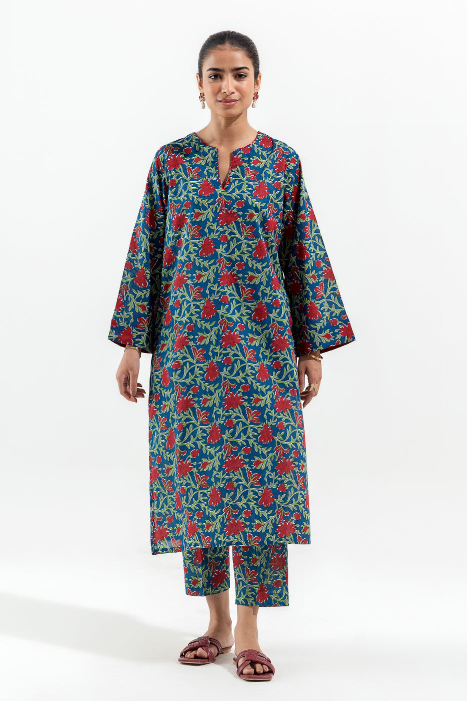 2 Piece Printed Lawn Suit (Pret)