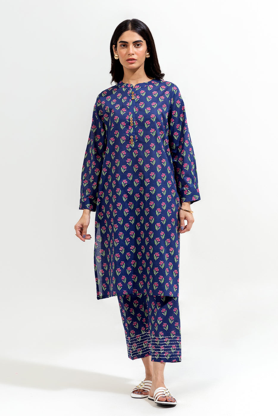 2 PIECE PRINTED LAWN SUIT (PRET)