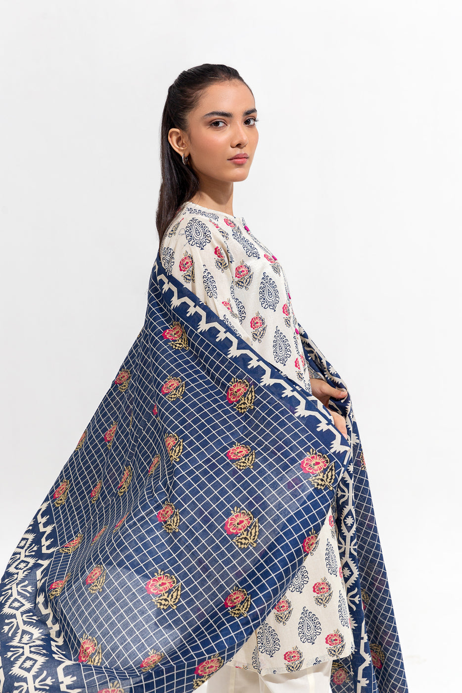 2 Piece Printed Lawn Suit (Pret)