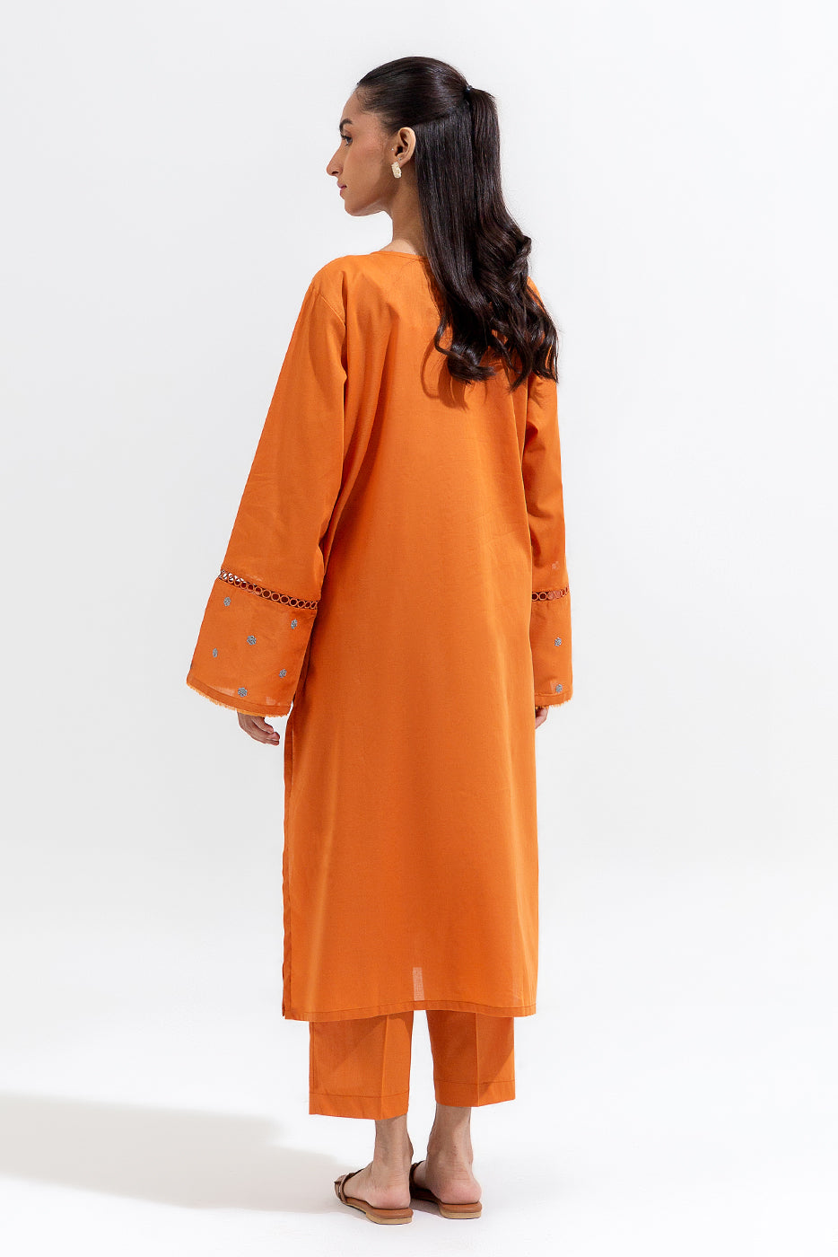 2 Piece Embroidered Lawn Suit (Pret)