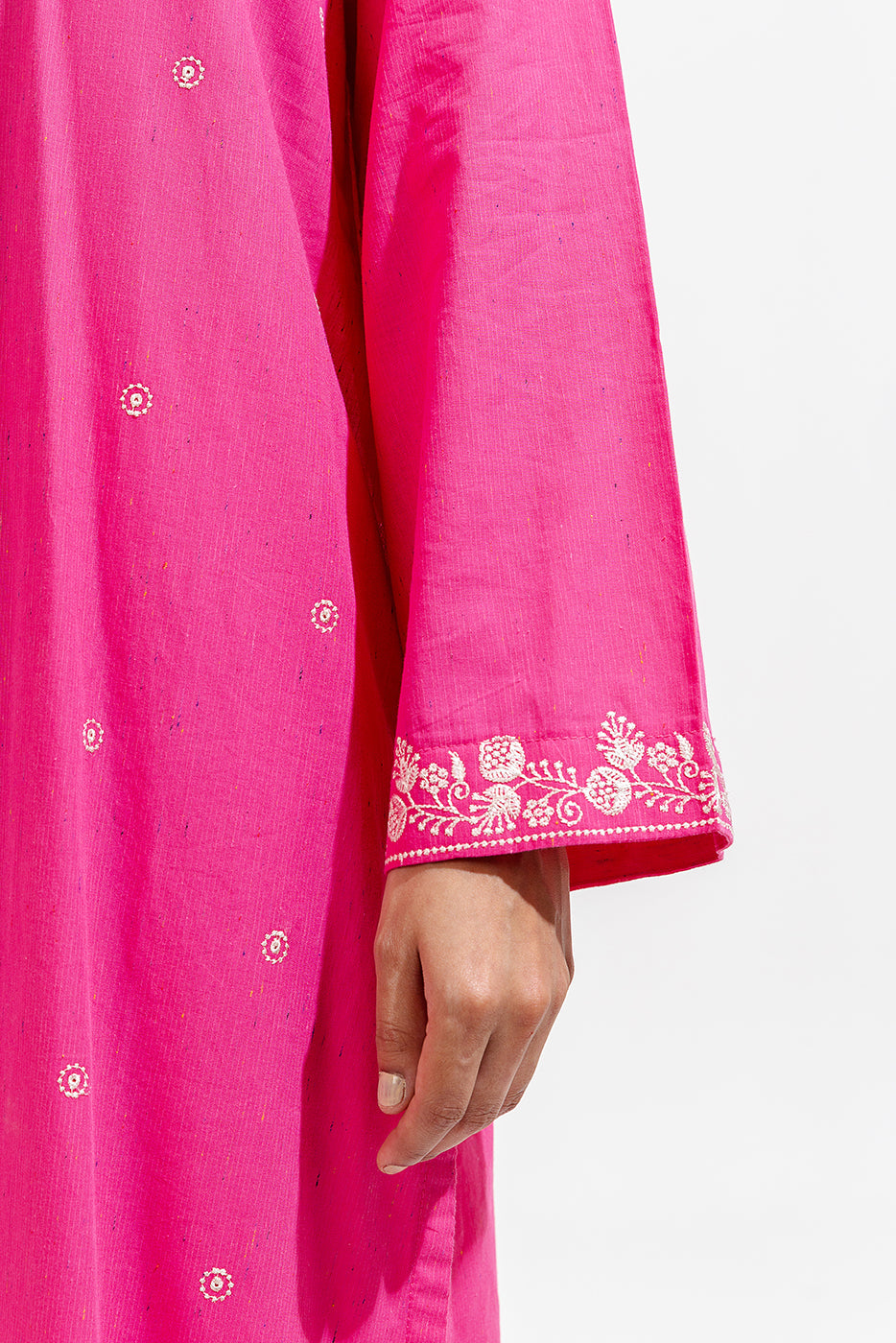 2 Piece Embroidered Multi Naps Suit (Pret)