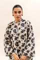 2 Piece Printed Lawn Suit-Porcelain Shadow (Unstitched)