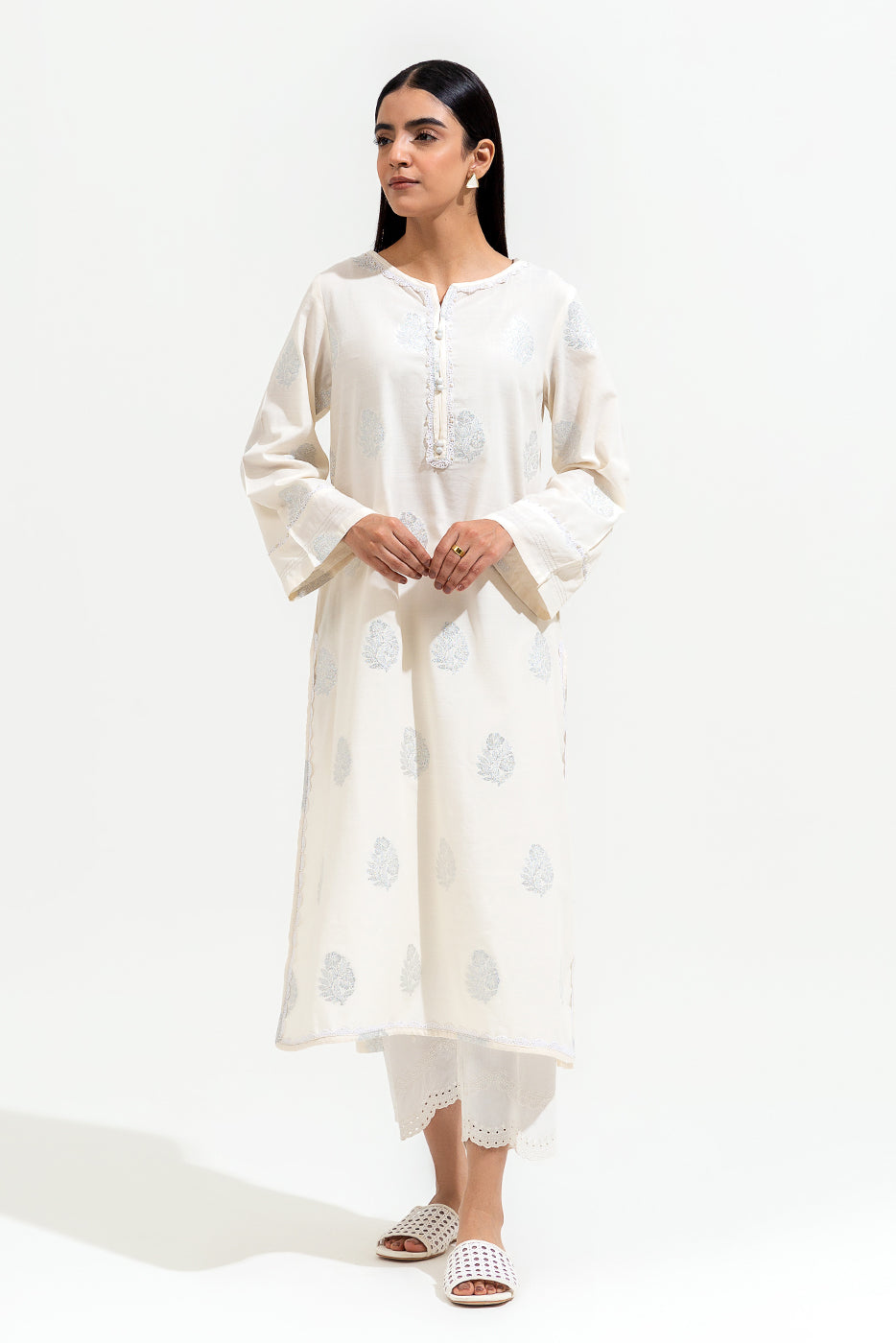 SOLID TWO WAY SLUB TOP(FLOW)