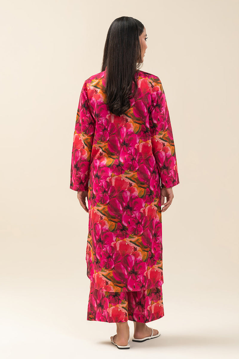 2 Piece Printed Doria Lawn Suit (Pret)