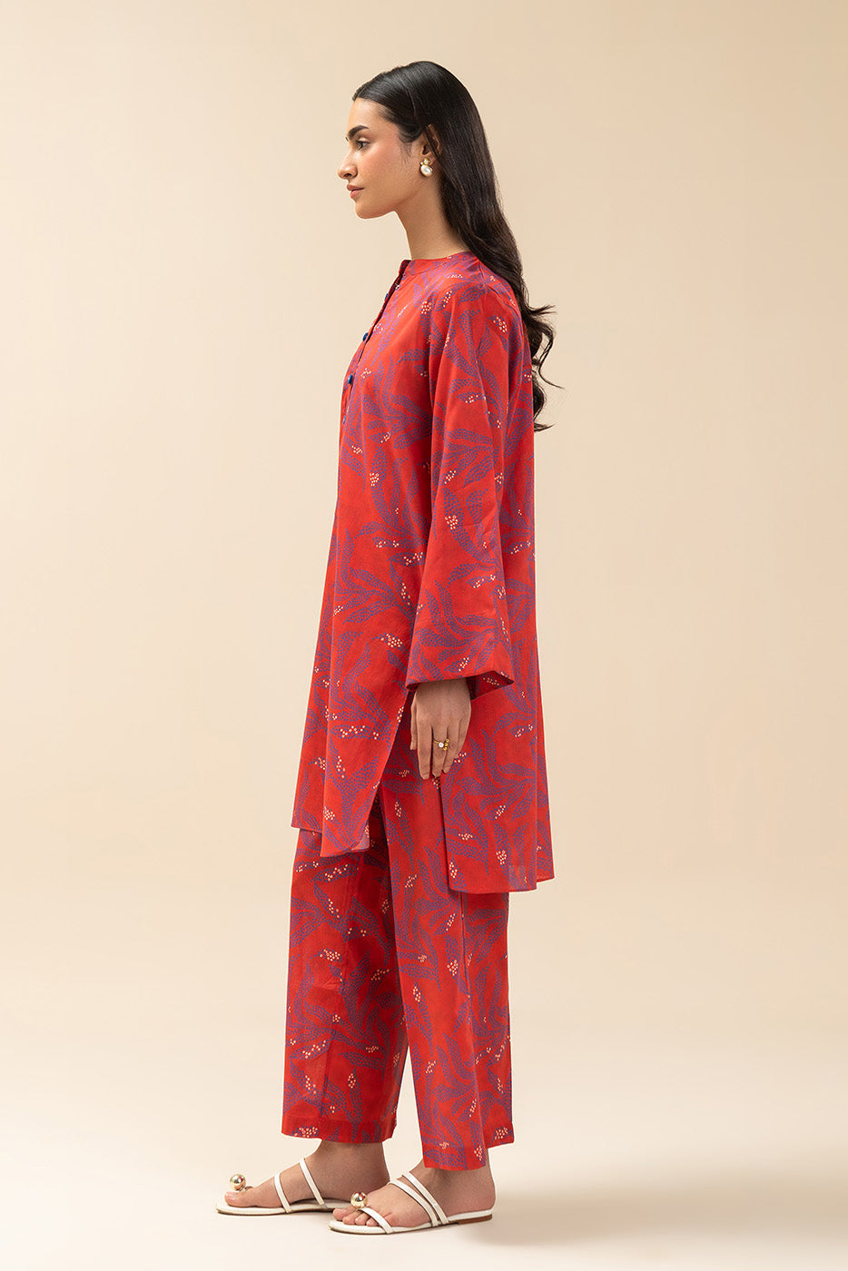 2 PIECE PRINTED LAWN SUIT (PRET)