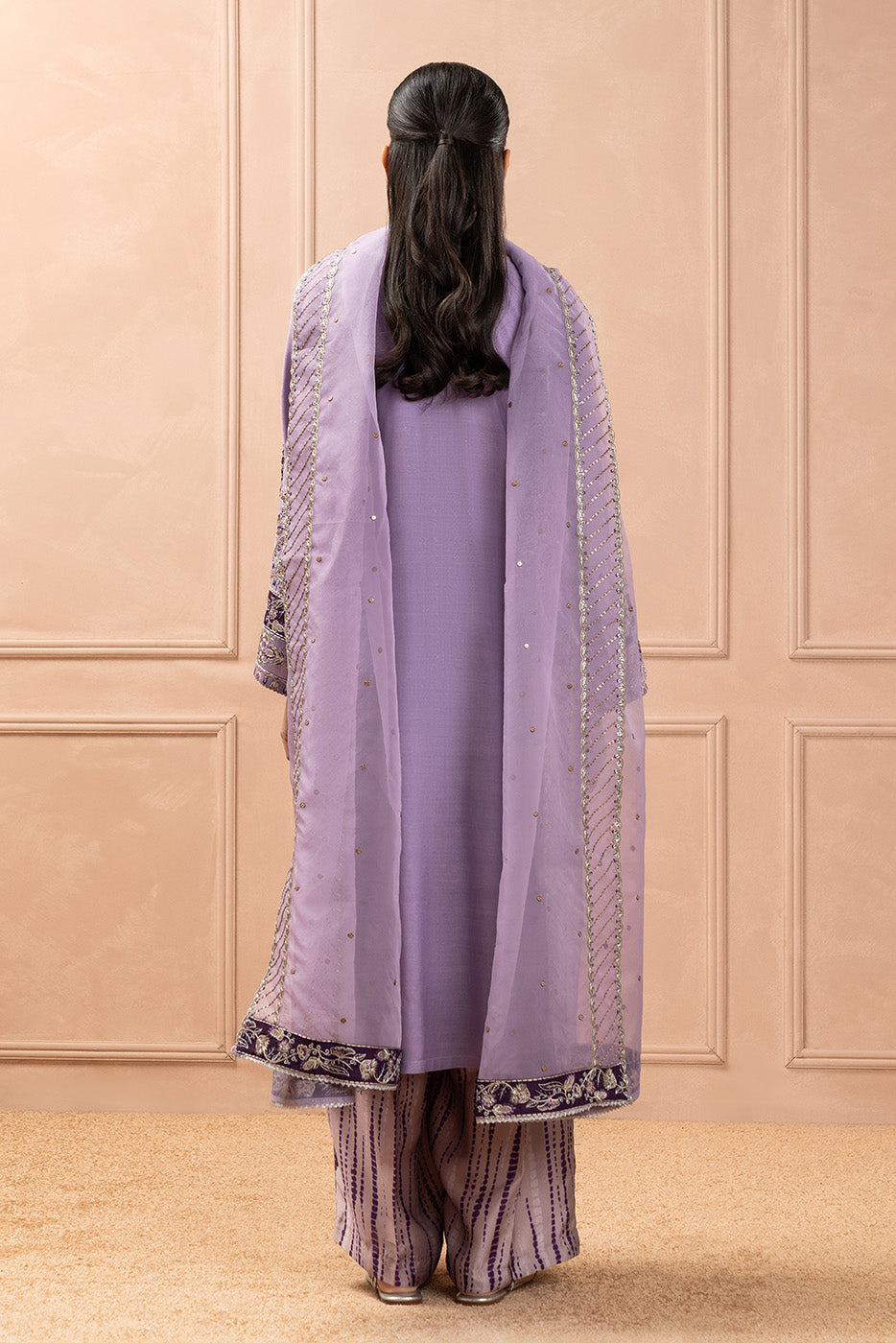 3 PIECE EMBROIDERED RAW SILK SUIT (LUXURY PRET)