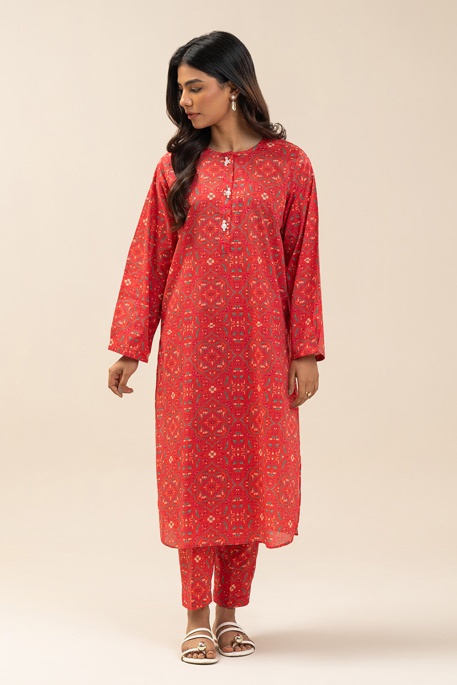 2 Piece Printed Lawn Suit (Pret)