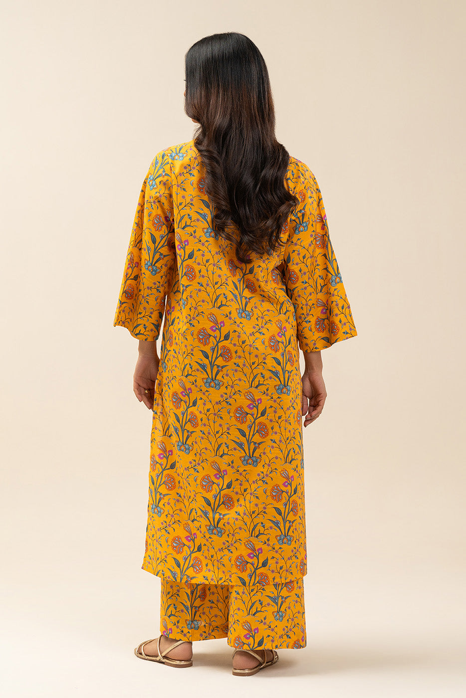 2 Piece Printed Doria Lawn Suit (Pret)