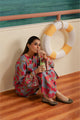2 PIECE EMBROIDERED TWO WAY SLUB SUIT (PRET)