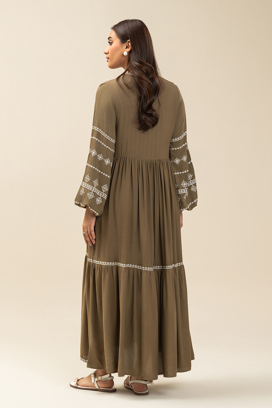 TIERED DRESS