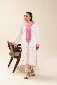 2 PIECE EMBROIDERED NEON NEPS SUIT (PRET)