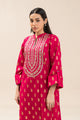 2 PIECE EMBROIDERED LUREX JACQUARD SUIT (PRET)