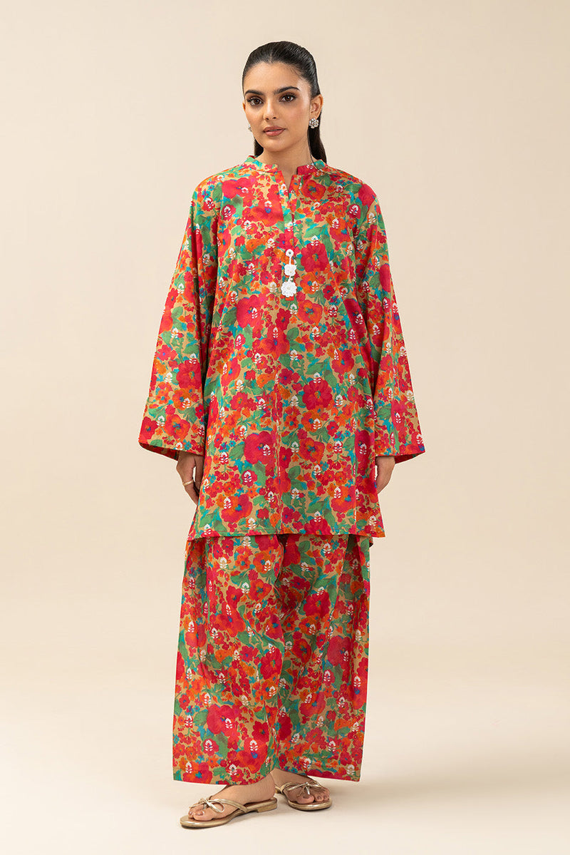 2 Piece Printed Lawn Suit (Pret)