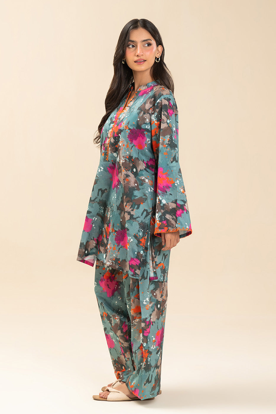 2 PIECE PRINTED LAWN SUIT (PRET) - BT1260003DP2076-MIX-2000000308393-8