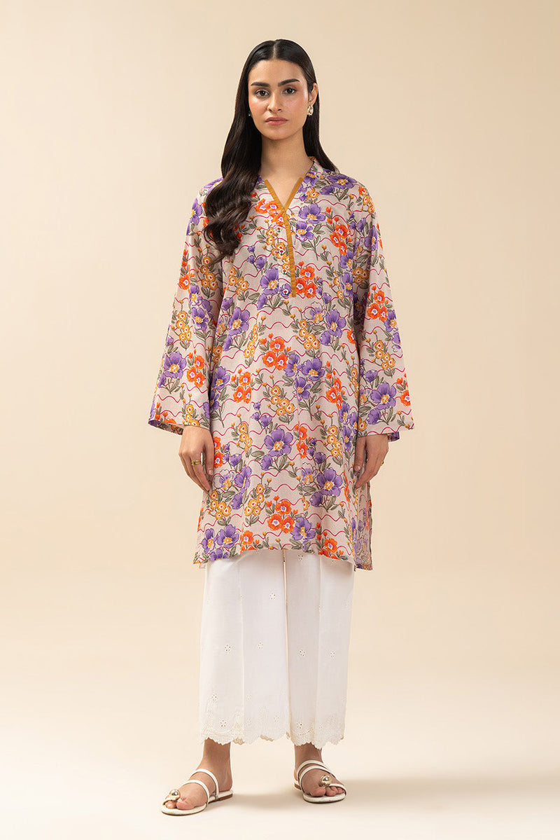 Printed Lawn Shirt (Pret)