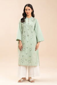 2 PIECE EMBROIDERED SLUB SUIT (PRET)