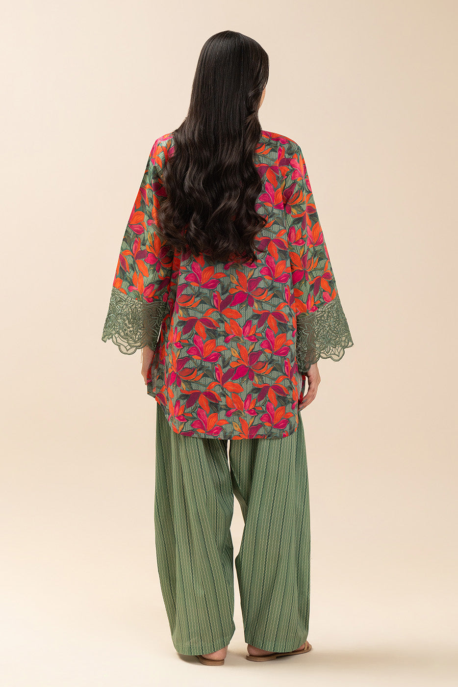 EMBROIDERED LAWN SHIRT (PRET)