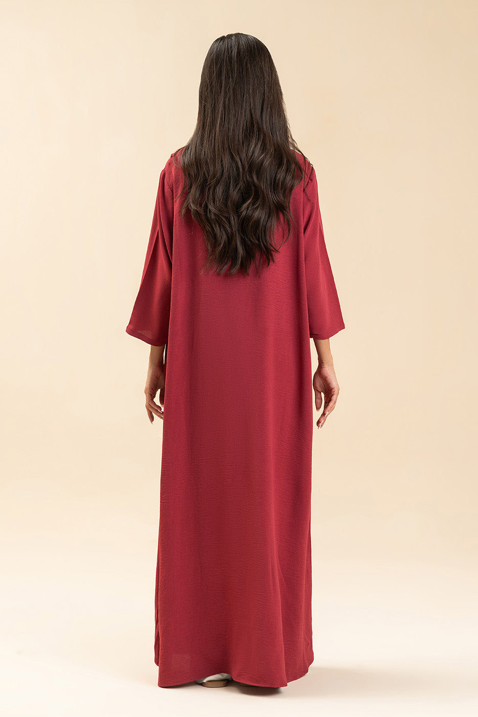 POLY CREPE DRESS (FLOW)