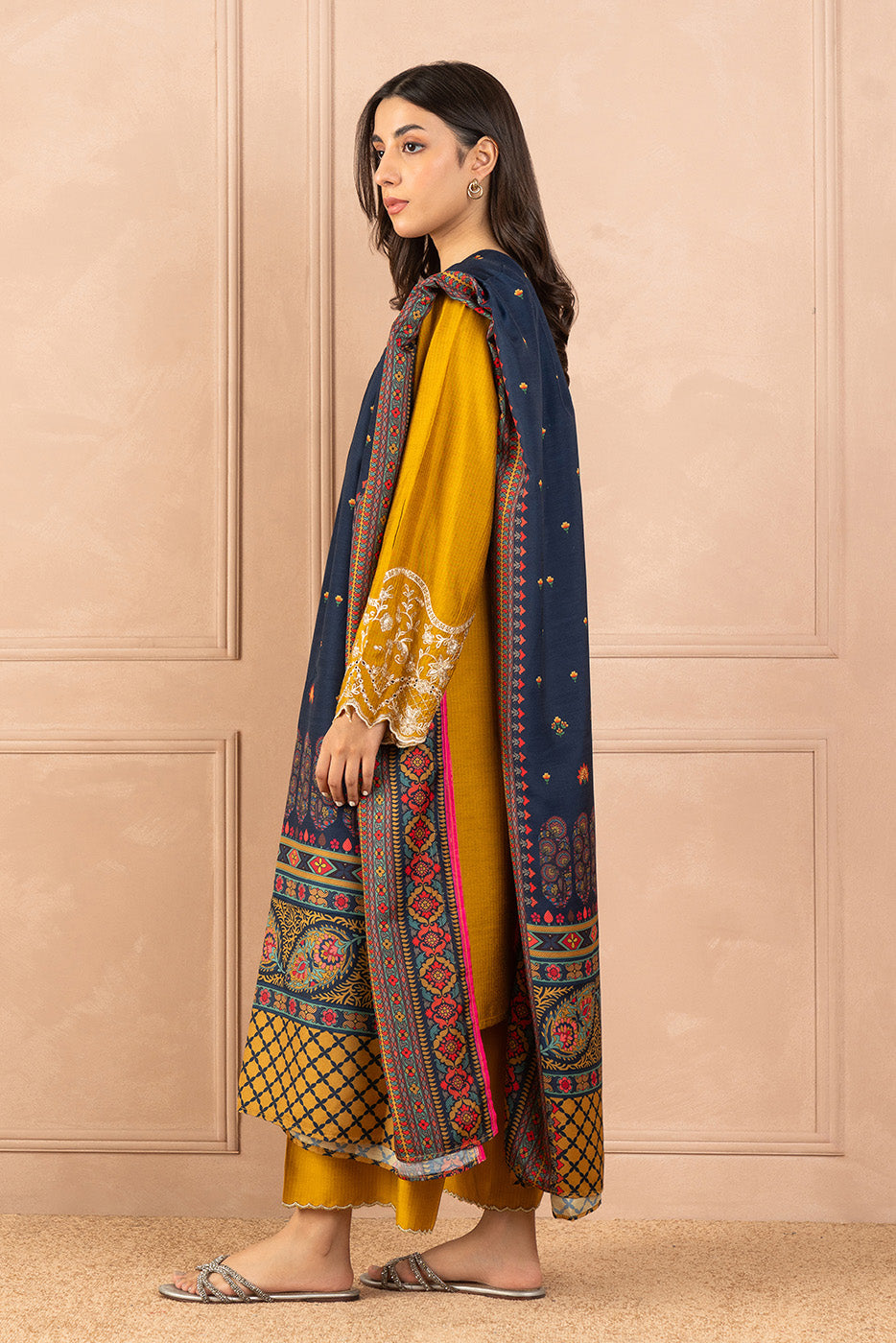 3 PIECE EMBROIDERED MISSOURI SUIT (HIGH CASUAL)