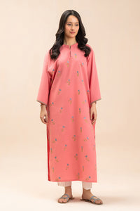 EMBROIDERED SLUB SHIRT (PRET)