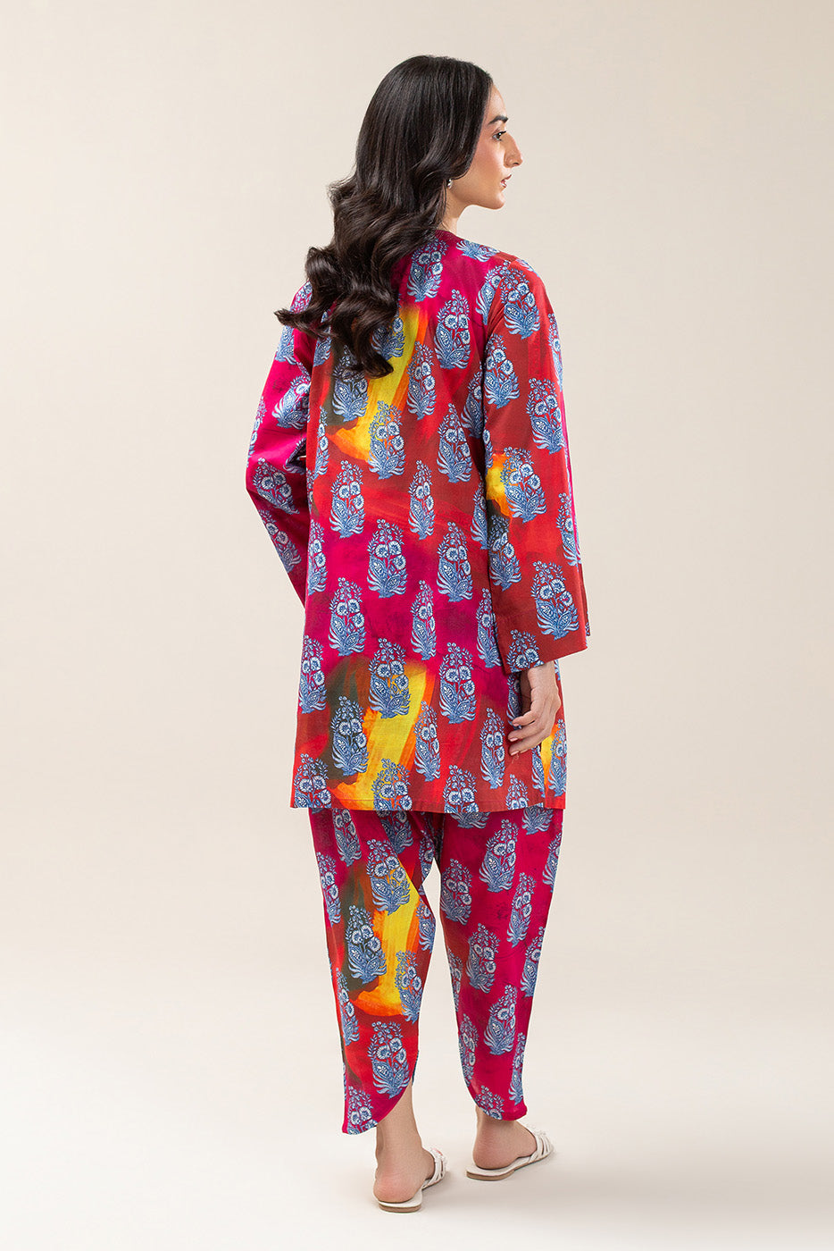 PRINTED DORIA LAWN SHIRT (PRET)