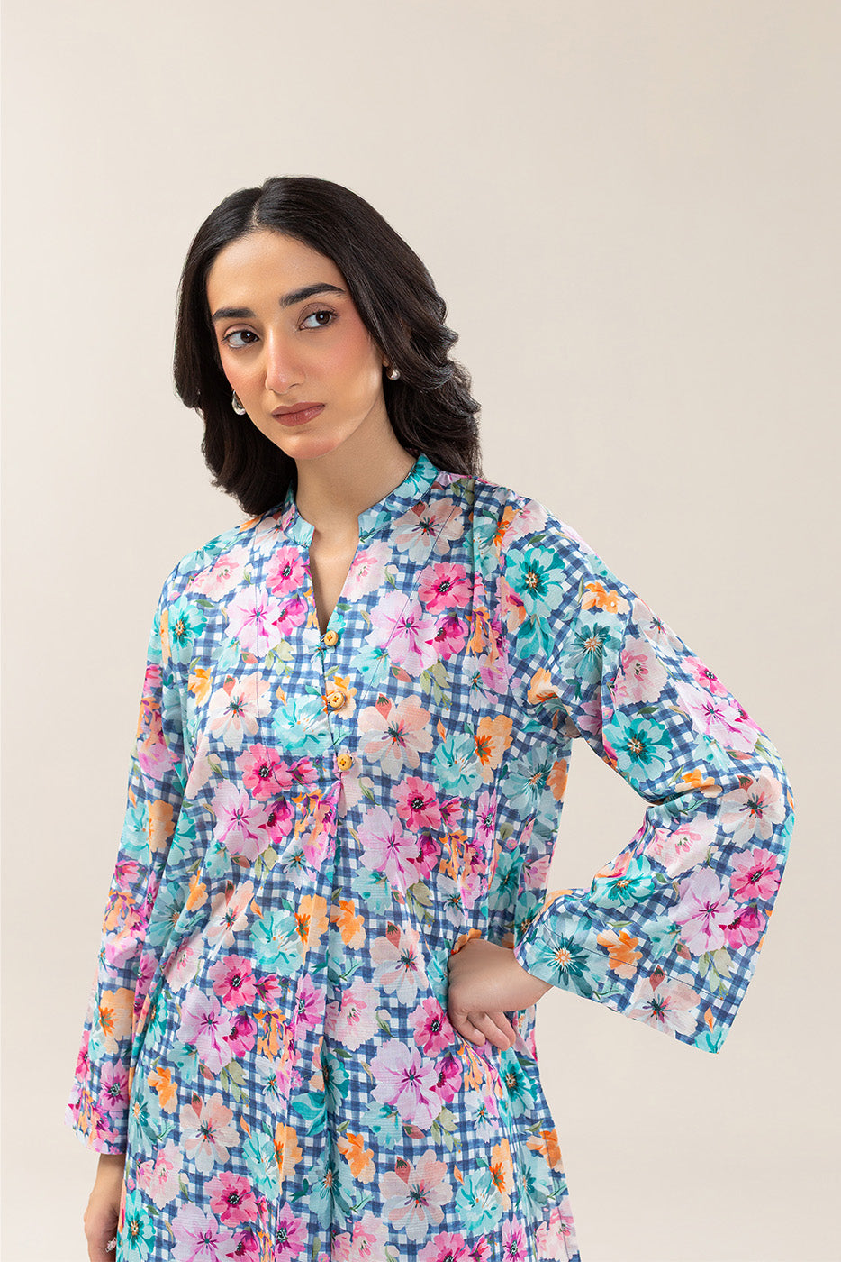 PRINTED JACQUARD SHIRT (PRET)